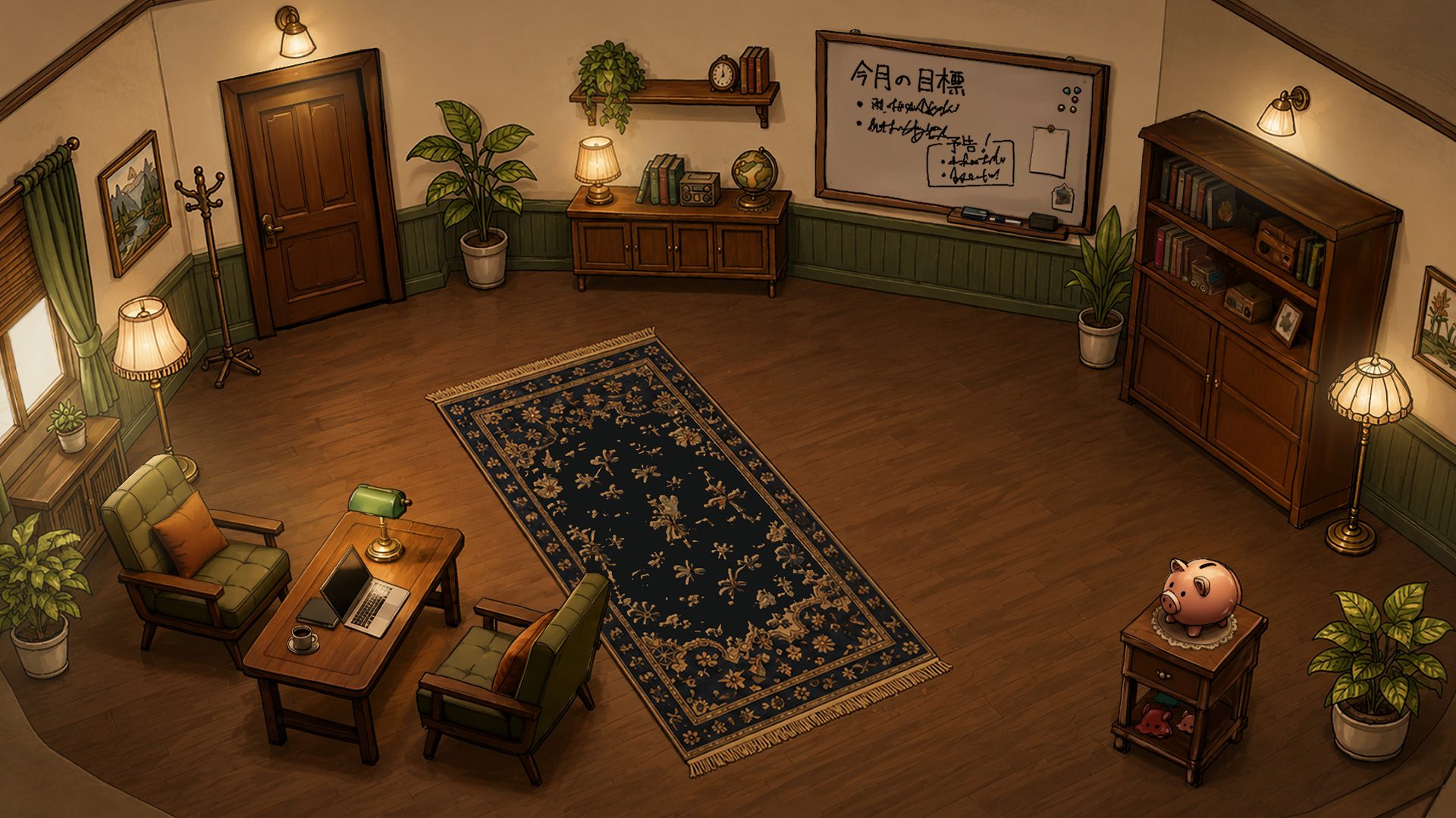 探索ゲーム風トップページ
